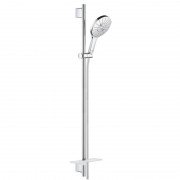 Душовий гарнітур зі штангою Grohe Rainshower Smartactive 150 3 типи струменя хром 26593000