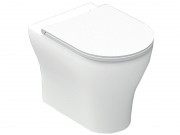 Підлоговий унітаз безободковий Hatria Beat 36х52 см санфарфор білий Y1W301