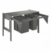 Система сортировки отходов Grohe 1 ведро 11 литров + 2 ведра по 8 литров 40983000