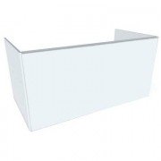 Тумба под раковину Hatria Canalgrande подвесная 98 см ДСП белый матовый/белый Y2AYZZ