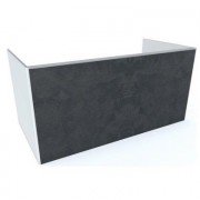 Тумба под раковину Hatria Canalgrande подвесная 98 см ДСП белый матовый/антрацит Y2AYZG