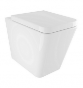 Унитаз напольный Ponsi Wave Rimless 36х54,5 см керамика белый глянец BC WAV L VASO