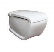 Унітаз підвісний Hidra Hi-Line 38х54,5 см санфаянс білий глянцевий HIW10 001 bianco lucido