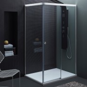 Душова кабіна Kolpa San Avior Soft TK 120x80/K-R права профіль хром/прозоре скло 514480