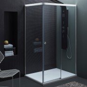 Душова кабіна Kolpa San Avior Soft TK 140x90/K-R права профіль хром/прозоре скло 514540