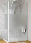 Душова кабіна Kolpa San Flex TS 140+TS 55/K-L FROST 120x55 см ліва профіль хром/прозоре скло/Фрост 514770