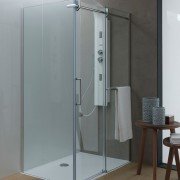 Душевая кабина Kolpa San Virgo Uni TK 140X90/K профиль хром/прозрачное стекло 513210