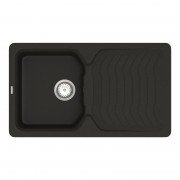 Мийка для кухні Vankor Sigma 84,5х49 см кварц чорний Sigma SMP 02.85 Black