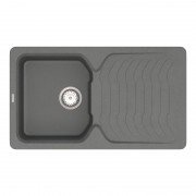 Мийка для кухні Vankor Sigma 84,5х49 см кварц сірий Sigma SMP 02.85 Gray