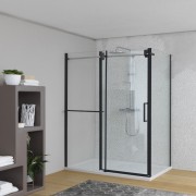 Душевая кабина Kolpa San Virgo Uni TK BLACK 120X90/K профиль черный/прозрачное стекло 513130