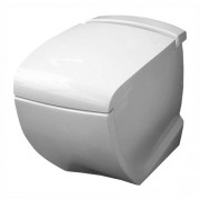 Унітаз підлоговий Hidra Hi-Line 38х54,5 см санфаянс білий глянцевий HI10 001 bianco lucido