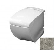 Унітаз підлоговий Hidra Hi-Line 38х54,5 см санфаянс білий/сірий HI10 100 ceppo di gre