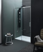 Душові двері Kolpa-San Montes TV/S 120/K-L 120х200 см ліва профіль хром/прозоре скло 514450