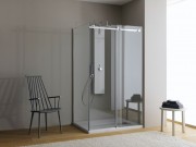 Душова кабіна Kolpa San Dorsa TK 140X90/K профіль хром/прозоре скло 514000