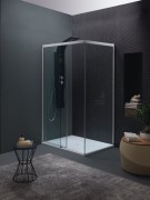 Душова кабіна Kolpa San Montes TK 120X90/K-L ліва профіль хром/прозоре скло 514370