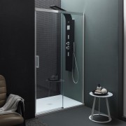 Душевая дверь Kolpa-San Montes TV/S 120/K-R 120х200 см правая профиль хром/прозрачное стекло 514440