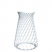 Консоль для раковини Hidra Wire метал білий глянцевий W3 001 bianco lucido