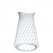 Консоль для раковини Hidra Wire метал білий матовий W3 006 bianco matt