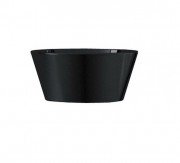 Раковина для ванной Hidra Wire накладная Ø43 см санфаянс черный глянцевый W1 009 nero lucido