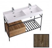 Консоль для раковини Hidra Faster Kiub 121х46 см темна ялина KSCG120 111 abete scuro