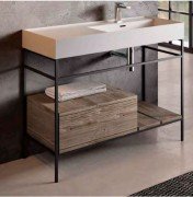 Консоль для раковини Hidra Faster Kiub 101х46 см темна ялина KSCP100 111 abete scuro
