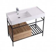 Консоль для раковини Hidra Faster Kiub 101х46 см дуб рустикаль KSCG100 110 rovere rustico