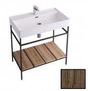 Консоль для раковини Hidra Faster Kiub 81х46 см темна ялина KSP80 111 abete scuro