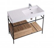 Консоль для раковины Hidra Faster Kiub 101х46 см дуб рустикаль KSCP100 110 rovere rustico