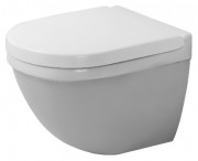 Унитаз подвесной Duravit Starck 3 37,5х48,5 см керамика белый 2227090000