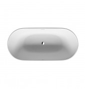 Ванна Duravit Luv из искусственного камня DuraSolid 180х85 см белый 700434000000000