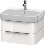 Тумба під раковину Duravit Happy D.2 підвісна 62,5х48 см ДСП білий глянцевий H2636402222