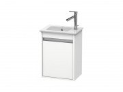Тумба под раковину Duravit Ketho подвесная 40х28,5 см МДФ белый матовый KT6417L1818