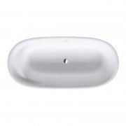 Ванна Duravit Cape Cod зі штучного каменю DuraSolid 185,5х88,5 см білий 700330000000000