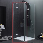 Душові двері Kolpa-San Taurus TV 90/K-L ліва 90х200 см профіль хром/прозоре скло 514620