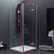 Душові двері Kolpa-San Taurus TV 90/K-R права 90х200 см профіль хром/прозоре скло 514630