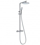 Душевая стойка Ponsi Round со смесителем хром BN COL C RMIX 0002