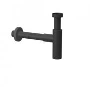 Сифон для раковины Ponsi 11/4 латунь черный матовый BT SCA K VR40