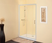 Душевая дверь Kolpa-San SQ Line TV2D/S 110/K 110х190 см профиль серебряный/прозрачное стекло 511620