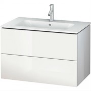 Тумба під раковину Duravit L-Cube підвісна 82х48,1 см ДСП білий глянцевий LC624102222