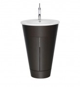 Тумба под раковину Duravit Starck 1 напольная Ø56 см макассар S1952002424