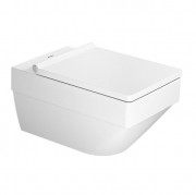 Унітаз підвісний Duravit Vero Air Rimless 37х57 см кераміка білий 2525090000
