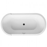 Ванна акрилова Duravit Starck tubs & showers 160х80 см овальна білий 700409000000000