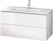 Тумба под раковину Duravit L-Cube подвесная 102х48,1 см ДСП белый глянцевый LC624202222