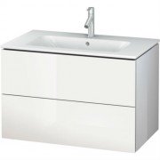 Тумба під раковину Duravit L-Cube підвісна 82х48,1 см ДСП білий глянцевий LC624102222