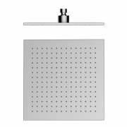 Лейка для верхнего душа GRB Hidromasaje Square ABS один режим хром 058207