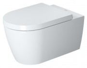 Унитаз подвесной Duravit ME by Starck Rimless 37х57 см керамика белый 25290900001