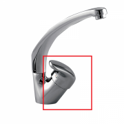 Ручка смесителя для кухни GRB Cocinas Junior латунь хром 060100