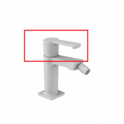 Ручка змішувача GRB Jolie латунь білий 060168