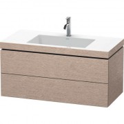 Тумба з раковиною Duravit L-Cube 100х48 см ДСП кашемір LC6928O1111
