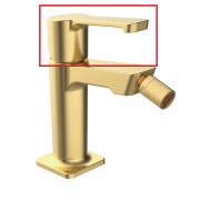 Ручка змішувача GRB Jolie латунь матове золото 060768